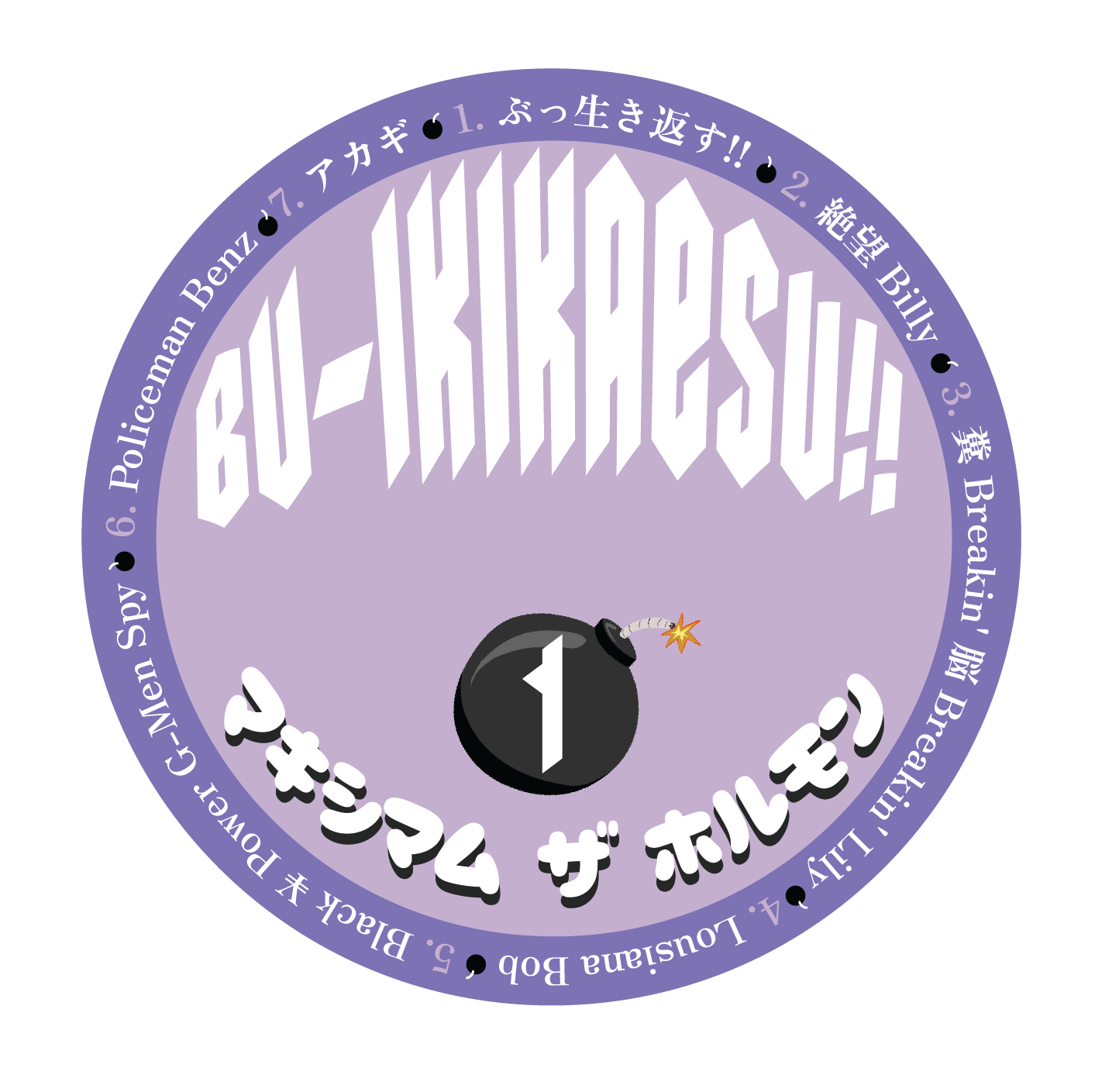 Album Cover Front Label