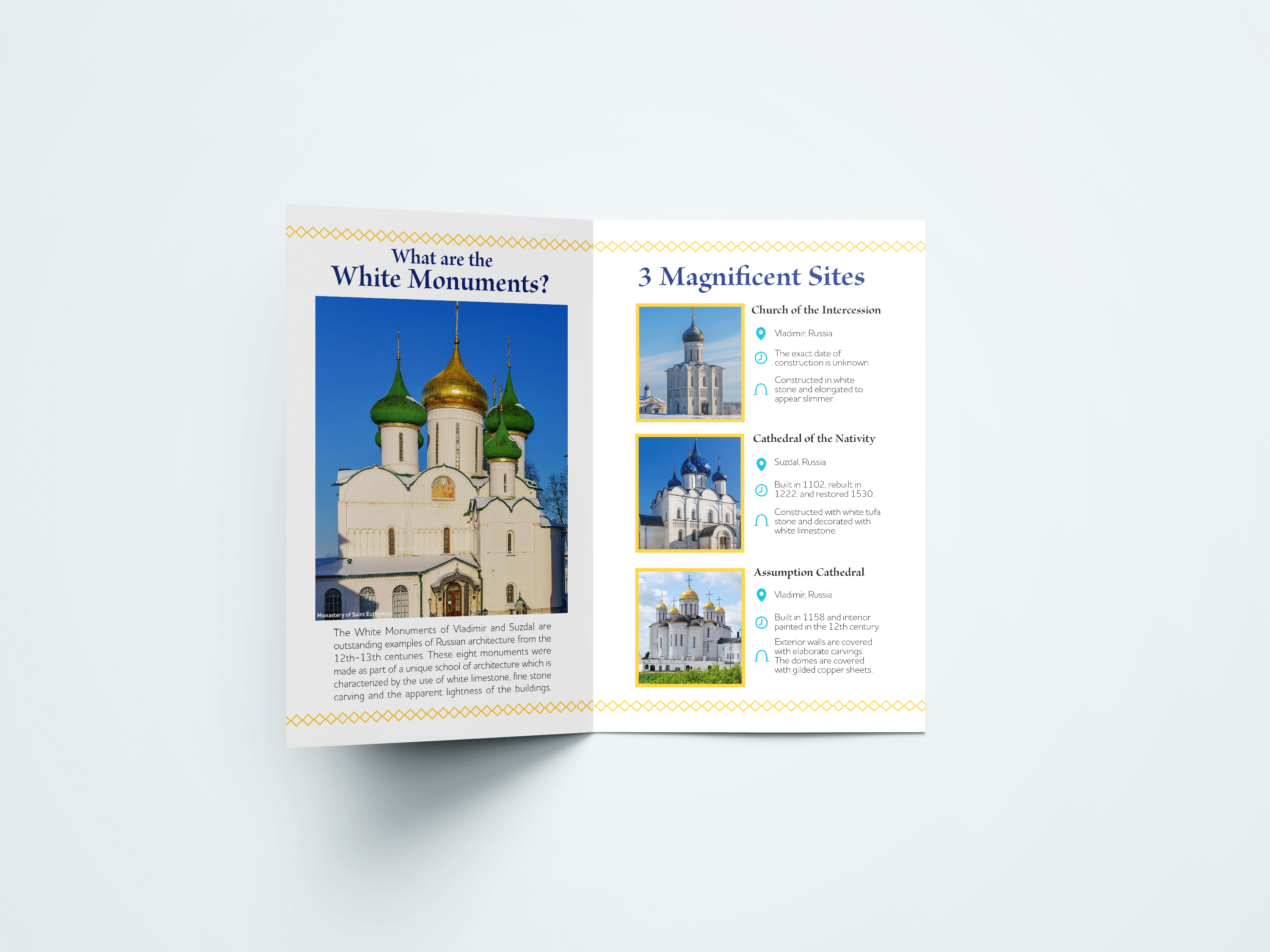 Brochure Interior Mockup