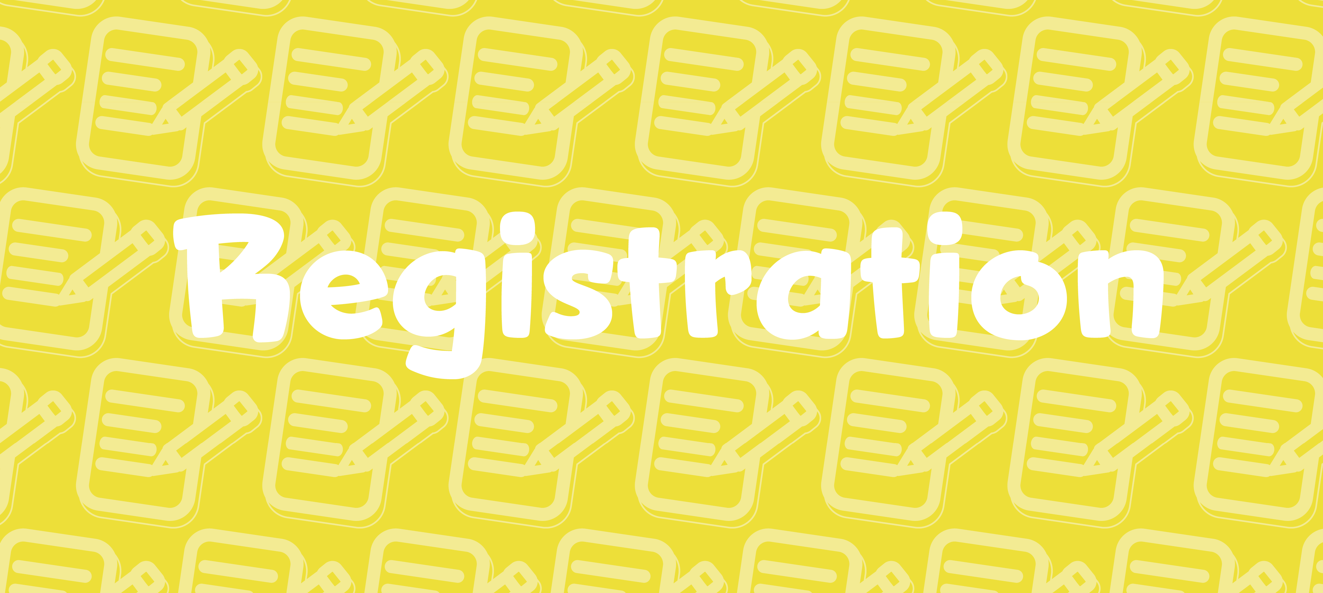 Registration Banner