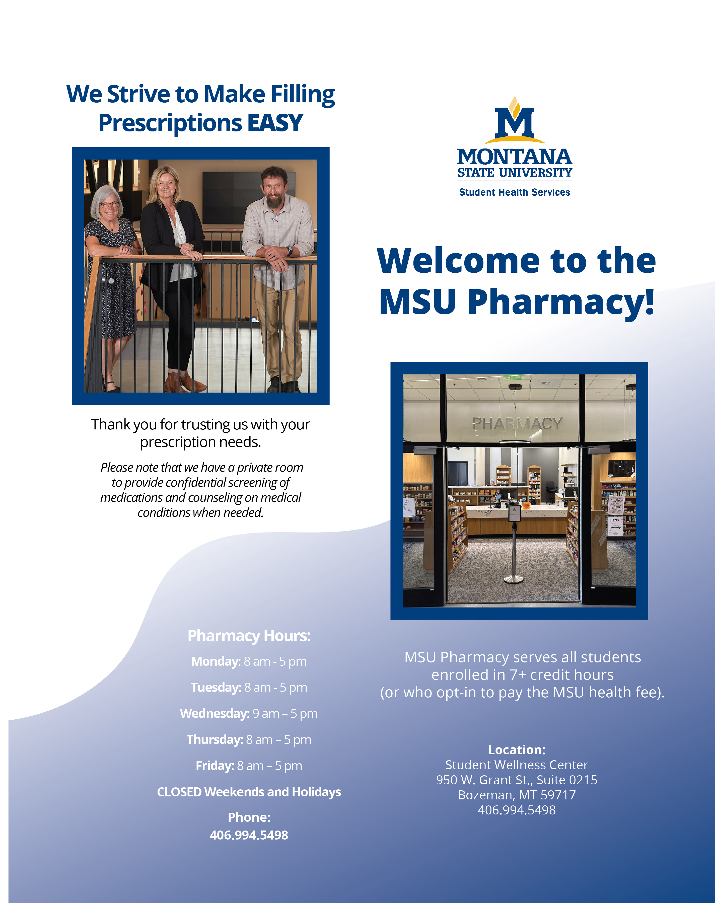 Blue Pharmacy Brochure 1