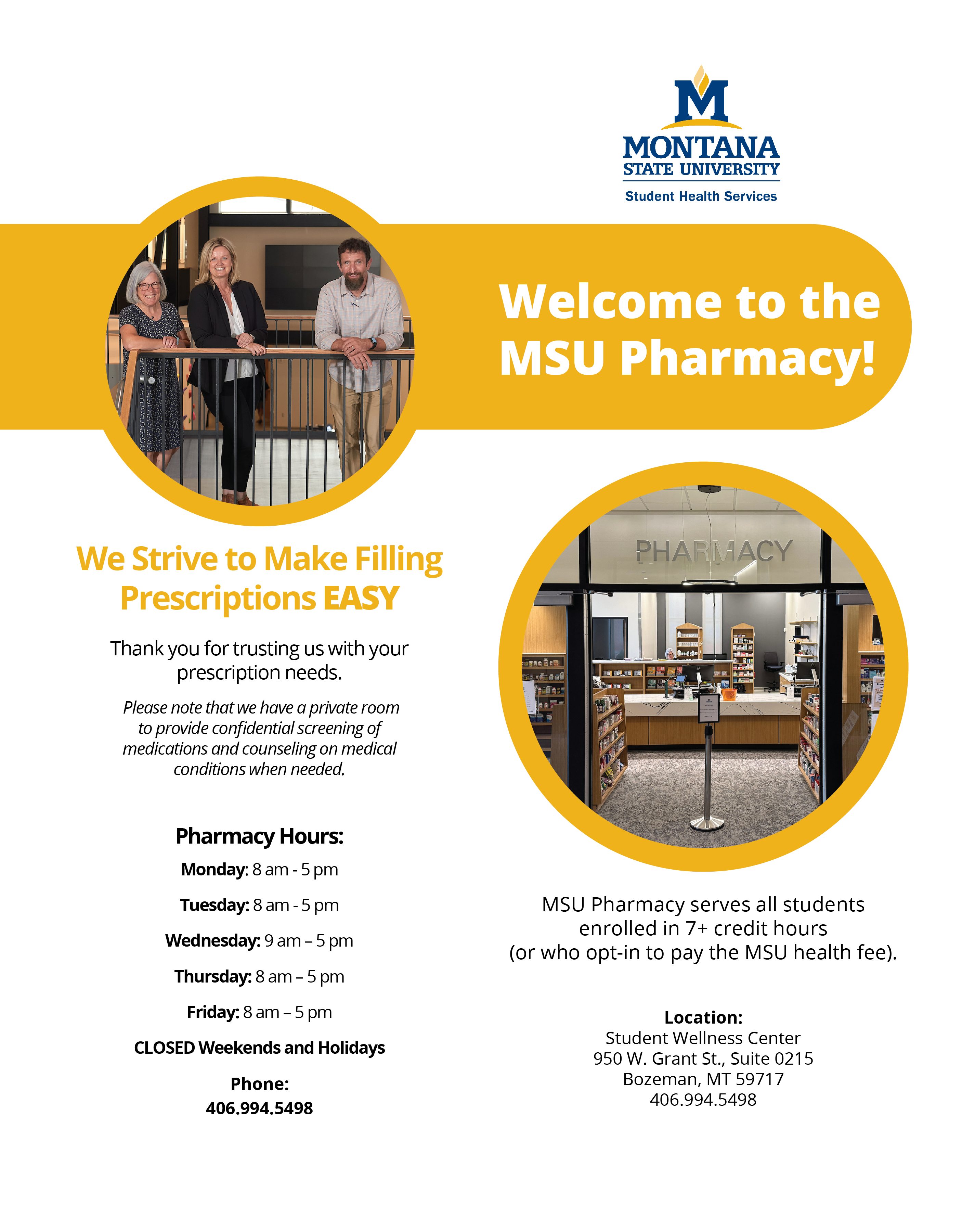 Yellow Pharmacy Brochure 1