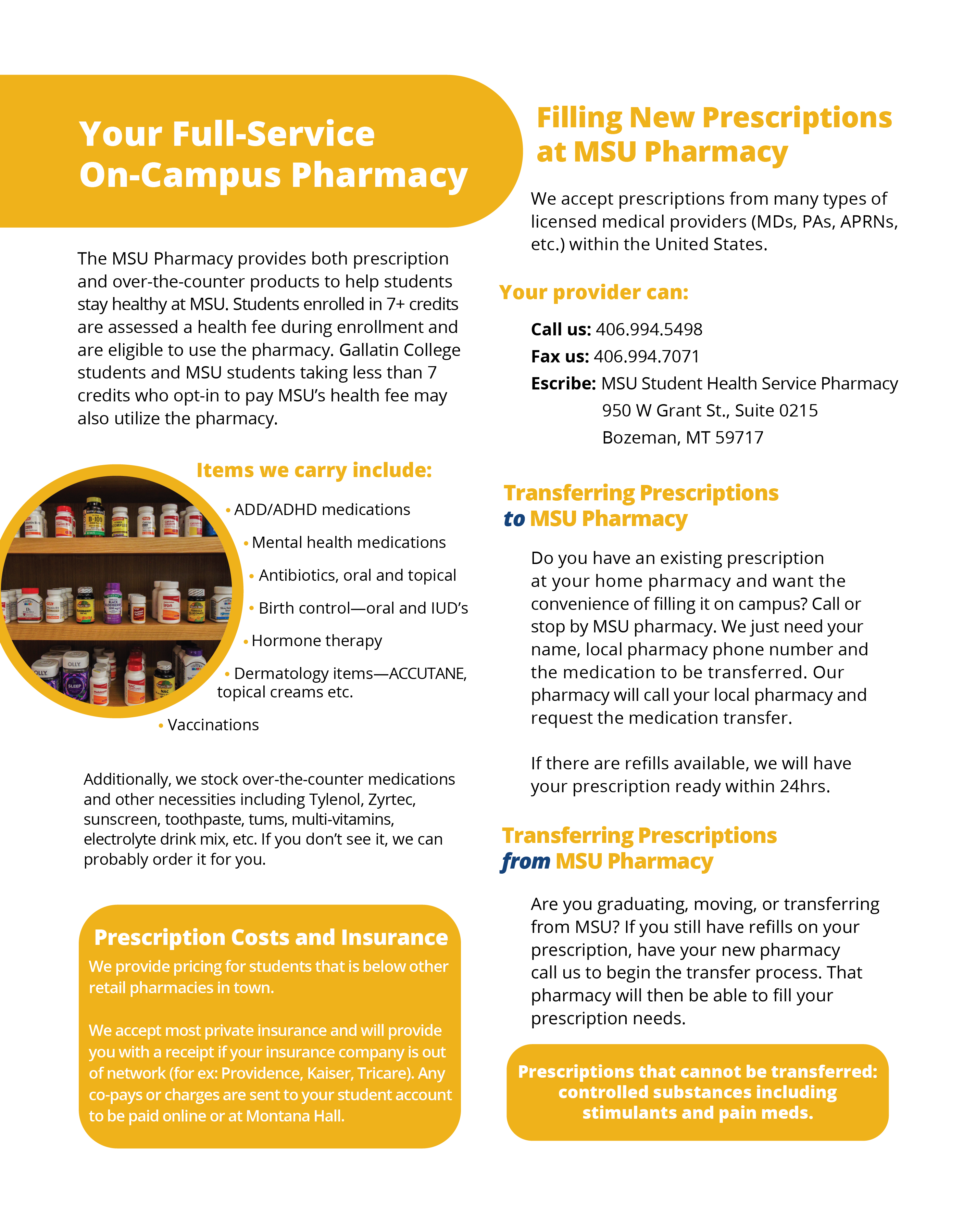 Yellow Pharmacy Brochure 2